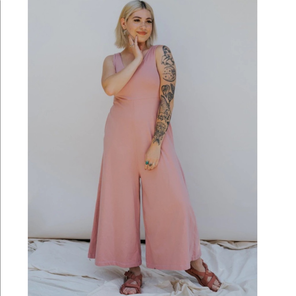Nwot Lakeside Wide Leg Jumpsuit mien sold at madewell size XS